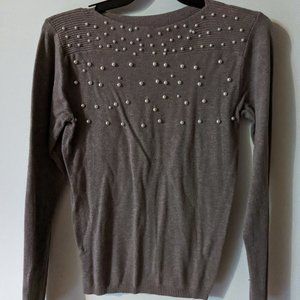 Beaded sweater-never worn
